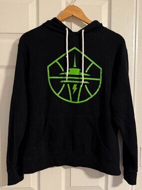 WNBA Seattle Storm Black Sweatshirt Size M